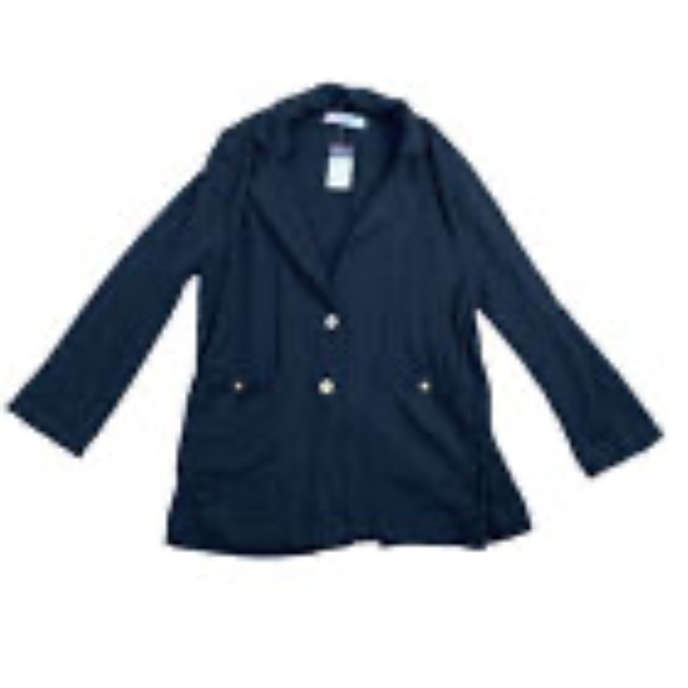 Free People Beach Reign Blazer Womens M Au Lait Cardigan Button Up Sweater NWT